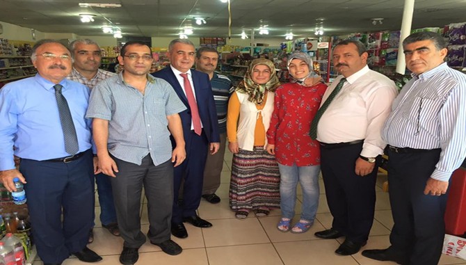 Milletvekili Baki Şimşek, Tarsus'ta Cetvel Esnaflarını Ziyaret Etti 