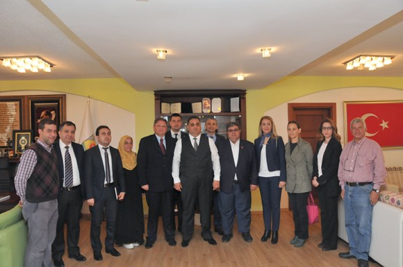 Tarsus Kent Konseyi'nden Başkan Can'a Ziyaret 