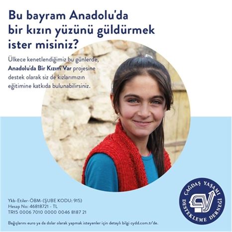 ÇYDD'liler, "Anadolu'da Bir Kızım Var" Projesi Başlattı 
