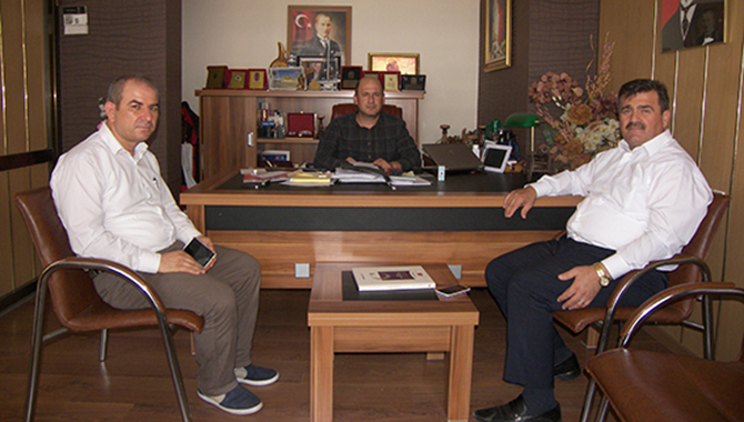 AK Parti Tarsus İlçe Başkanı İbrahim Gül, Gazetemizi Ziyaret Etti