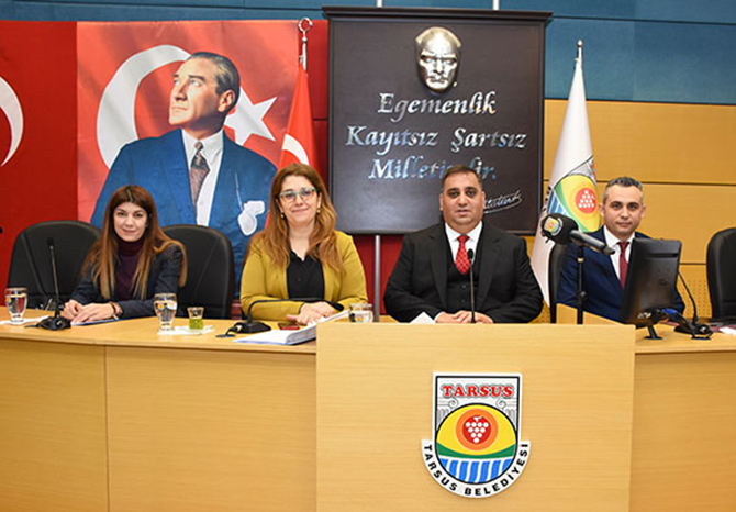 Tarsus Belediye Meclisi Toplandı