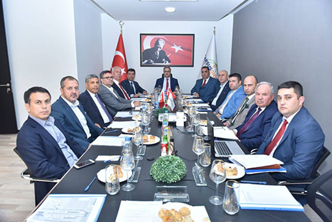 Tarsus Gıda İhtisas OSB Yönetim Kurulu Üyeleri Toplandı
