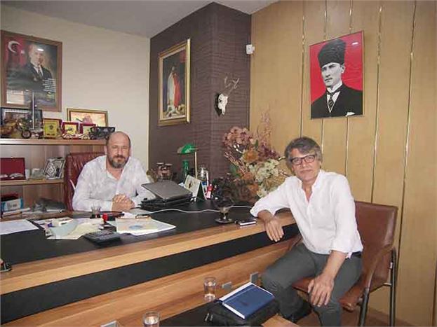 CHP Tarsus Belediye Başkan A. Adayı Dr. Vedat Günyar, Gazetemizi Ziyaret Etti