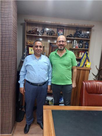 Geçmiş Dönem Tarsus Belediye Başkanı   Şevket Can Gazetemizi Ziyaret Etti