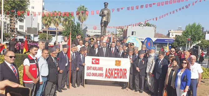 19 Eylül Gaziler Günü  Tarsus’ta Törenlerle Kutlandı
