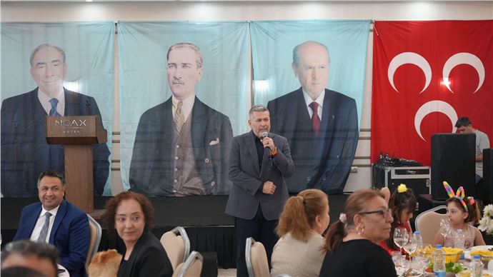 MHP MERSİN MİLLETVEKİLİ DR. LEVENT UYSAL: ATATÜRK KIRMIZI ÇİZGİMİZDİR