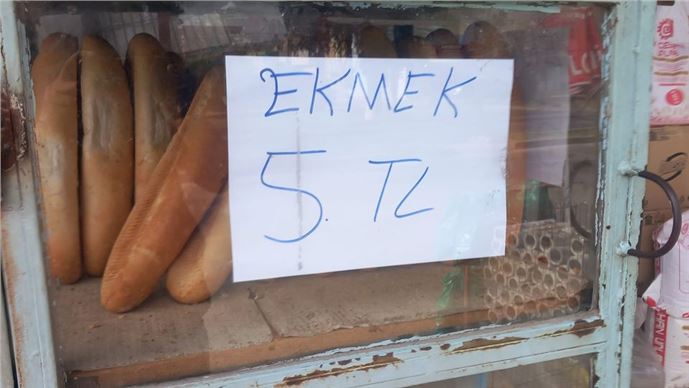 Tarsus’ta Belediye Ekmeği 5 TL Oldu