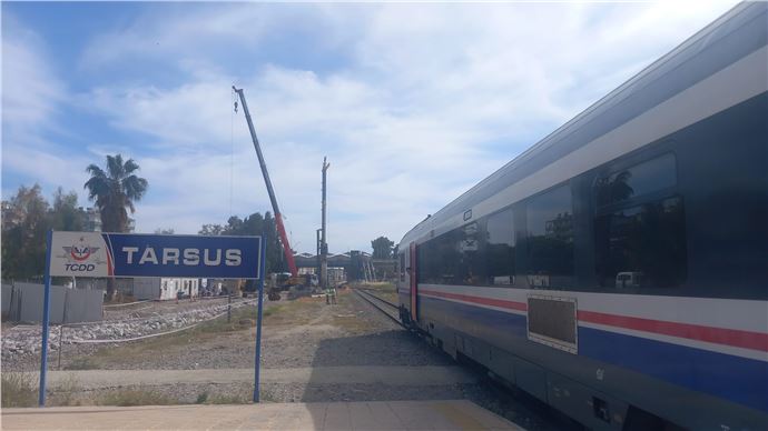 Tarsus’tan Tren  Seferleri 2 Yıl Durduruldu