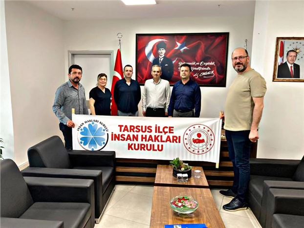 Tarsus İlçe İnsan Hakları Kurulu Üyeleri Tarsus Devlet Hastanesi’ni Ziyaret Etti