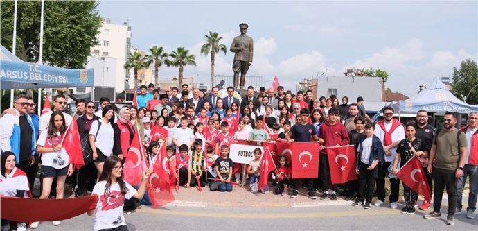 Tarsus’ta 19 Mayıs Atatürk’ü Amma  Gençlik  ve Spor Bayramı Kutlamaları Başladı